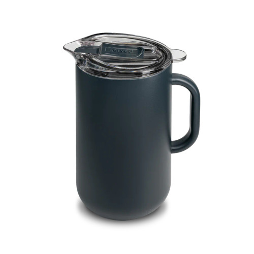 Served Vacuum-Insulated Stainless Steel Pitcher (2L) - Caviar