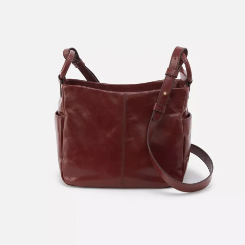 Hydestyle.London - Maria Grain Leather Hobo 4 Way Messenger Bag (3 colours)