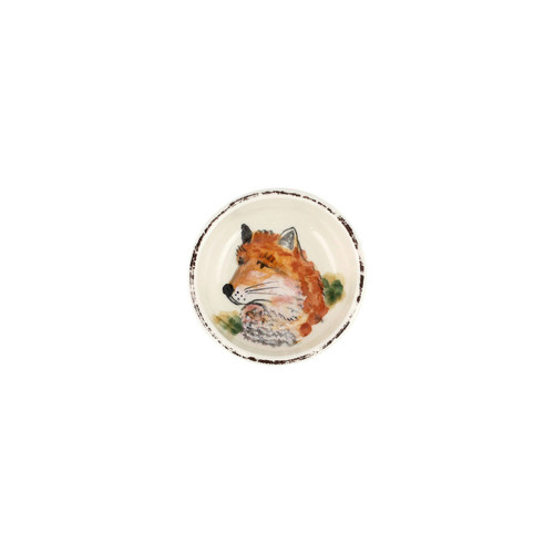 Vietri Wildlife Fox Condiment Bowl