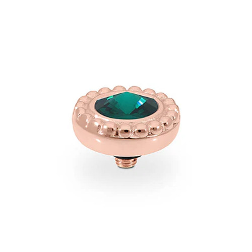 QUDO Top Ghiare Gold/Emerald 11mm