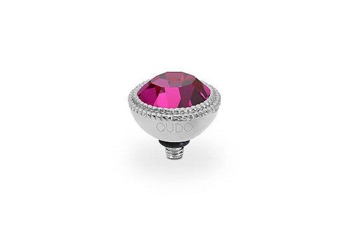 QUDO Top Silver Fabero Fuchsia