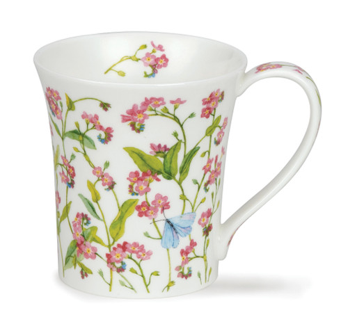 Dunoon Jura Forget-Me-Nots Pink Mug