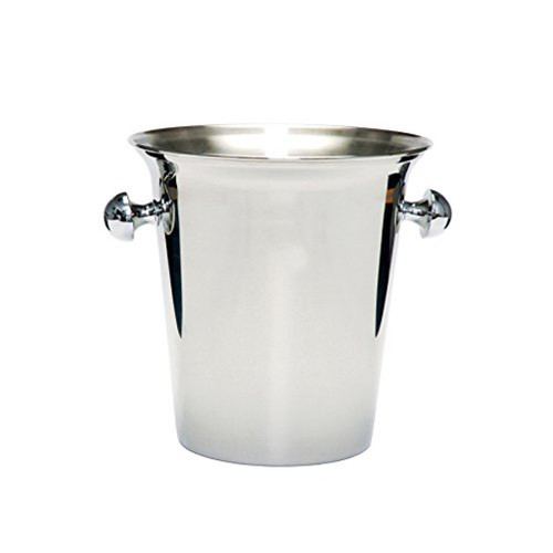 Fortessa Stainless Steel Wine Bucket With Knob 8.2 Diameter 9 H