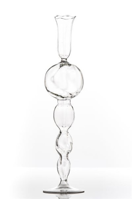 Abigails Candlestick Clear Round Ball