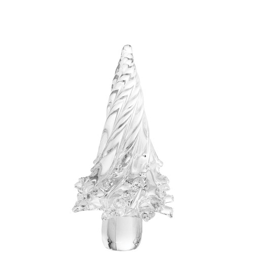 Abigails Medium Clear Glass Holiday Tree (Set of 2)