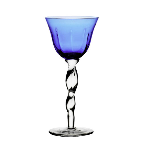 Abigails Wine Glass Adriana Cobalt Blue Set of 4