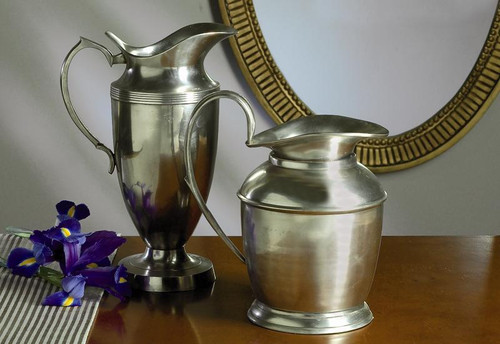 Dessau Home Antique Silver 10" Decorative Pitcher Home Decor