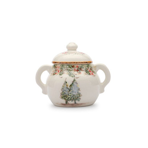 Arte Italica Natale Sugar Bowl