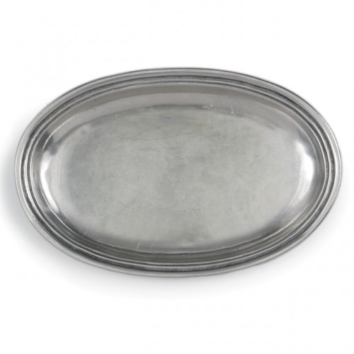 Arte Italica Roma Peltro Pewter Oval Dish