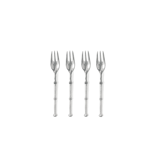 Arte Italica Tavola Appetizer Fork set of 4 with pouch