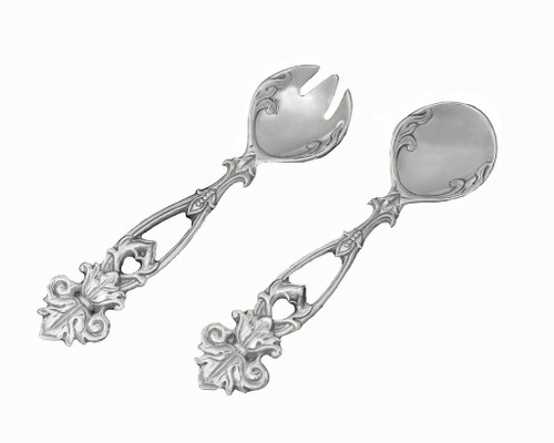 Arthur Court Fleur De Lis Serving Set  of 2