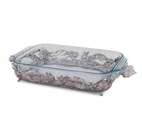 Arthur Court Pyrex Holder 3 Quart - Bunny