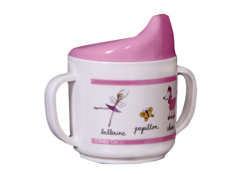 Baby Cie Ballerina Melamine Child's Sippy Cup