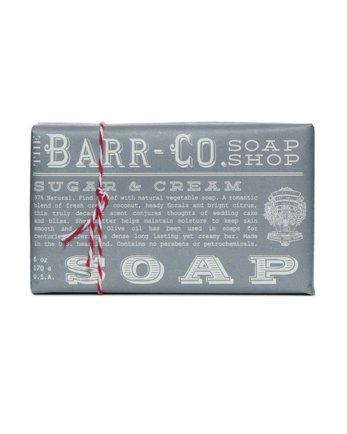Barr Co 6oz Bar Soap - Sugar/Cream