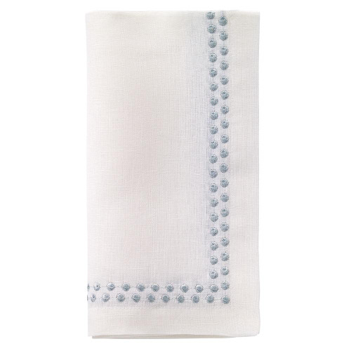 Bodrum Pearls Celadon 21 inch Napkins (Set of 4)