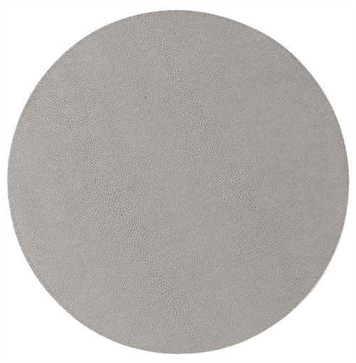 Bodrum Skate Gray 16 inch Round Mat (Set of 4)