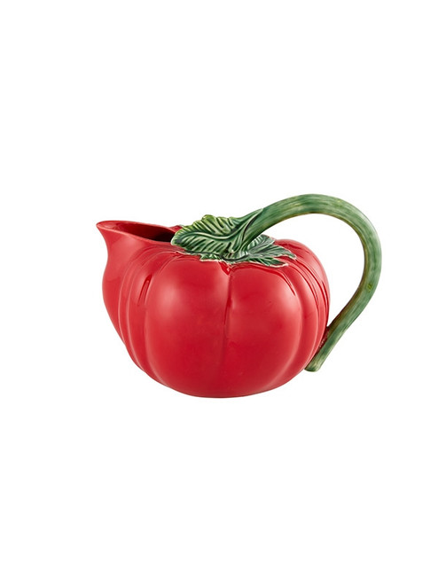 Bordallo Pinheiro Vista Alegre Tomato Pitcher 95 Oz