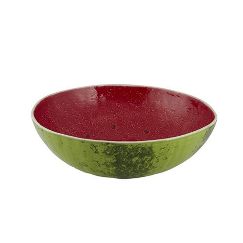 Bordallo Pinheiro Vista Alegre Watermelon Salad Bowl Large - Decorated