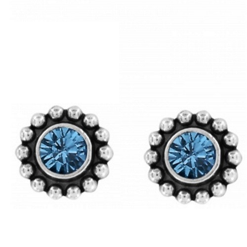 Brighton Blue Twinkle Color Mini Post Earrings