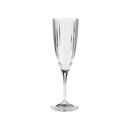 Casafina Sensa Clear Glass Flute 8 Oz (6)