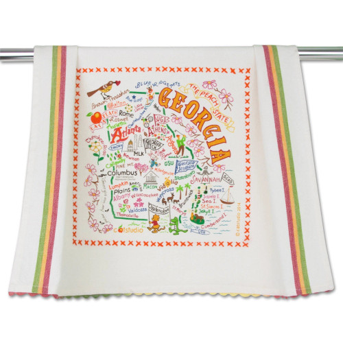 Cat Studio State Dish Towel - Georgia