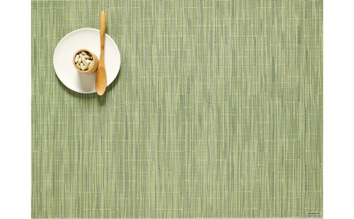 Chilewich Bamboo Tablemat 14x19 Placemat - Spring Green