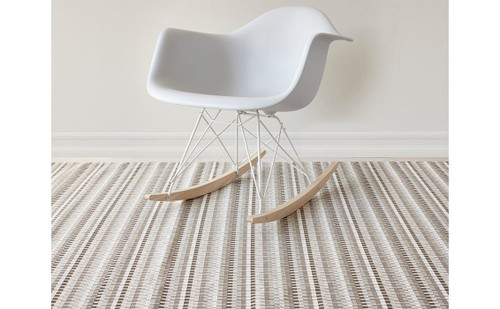 Chilewich Heddle 72x106 Woven Floormat - Pebble