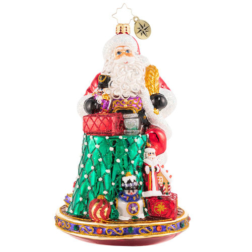 Christopher Radko Can I Have Your Autograph, Santa? Ornament