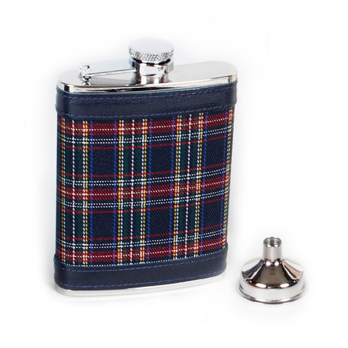 Concord 6 oz Royal Stewart Tartan Whiskey Flask