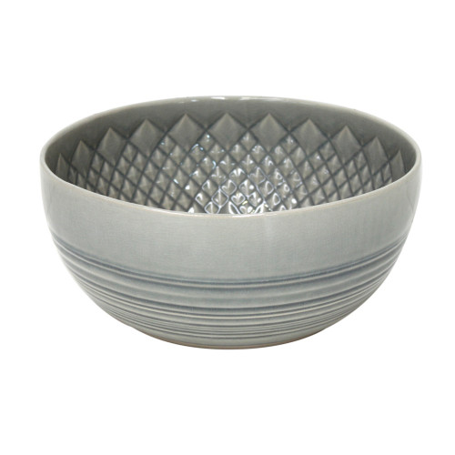 Costa Nova Cristal Grey Serving Bowl