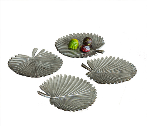 Dessau Home Cabbage Leaf Coaster Set Of 4 Home Decor