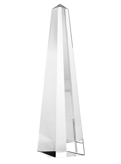 Dessau Home Crystal Diamond Shape Obelisk Home Decor