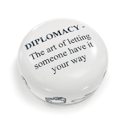 Concord Paper Weight - Diplomacy