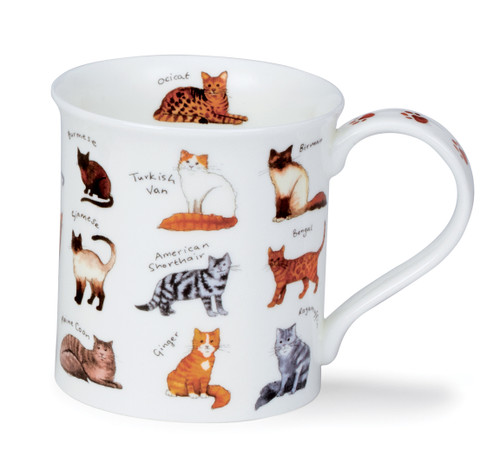 Dunoon Bute Animal Breeds Cat Mug