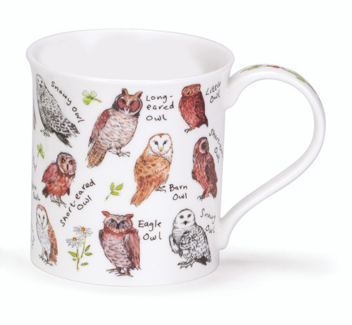 Dunoon Bute Birdlife Mug - Owls