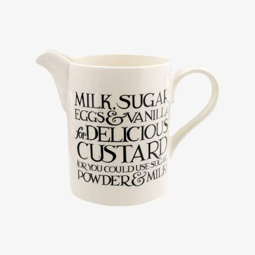 Emma Bridgewater Black Toast Straight Jug