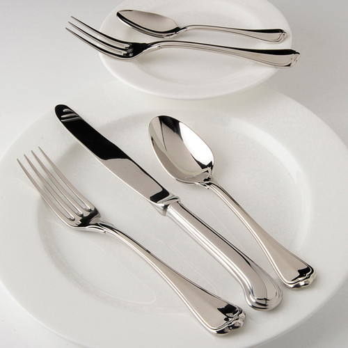 Fortessa Stainless Flatware San Marco 5 Piece Place Setting