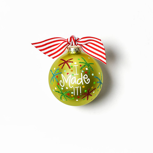 Happy Everything Glass Ornament - I Made It!