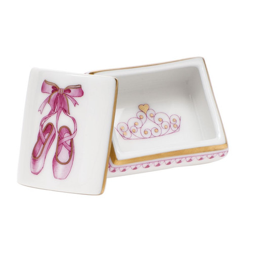 Herend Ballerina Box 1.75 inch L