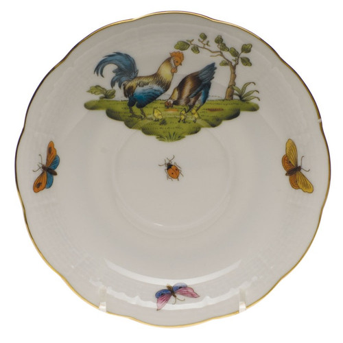 Herend Chanticleer Tea Saucer - Motif 04 6 inch D