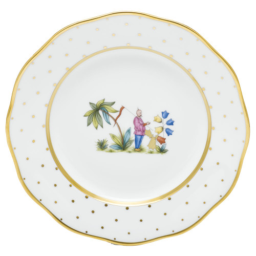 Herend Porcelain Fodos Dessert Plate - Motif 01 8.25D