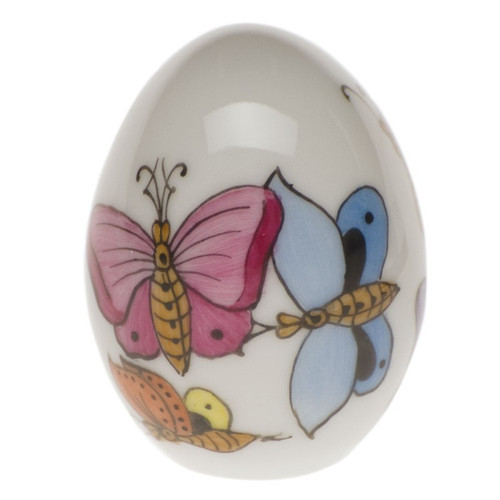 Herend Miniature Egg - Butterflies 1.