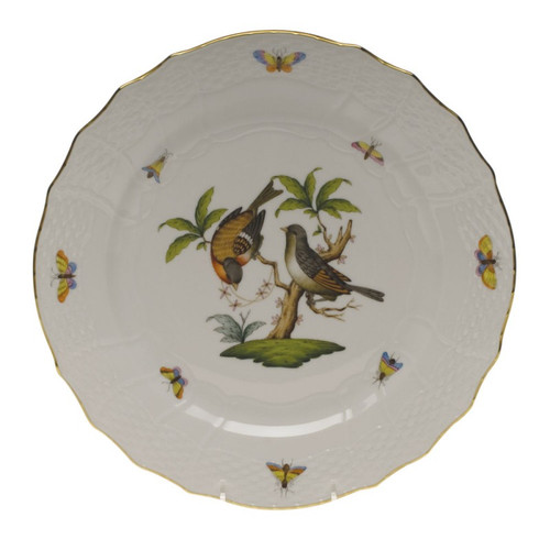 Herend Rothschild Bird Service Plate - Motif 12 11 inch D