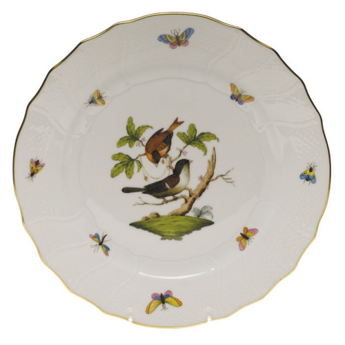 Herend Rothschild Bird Dinner Plate - Motif 04 10.5 inch D