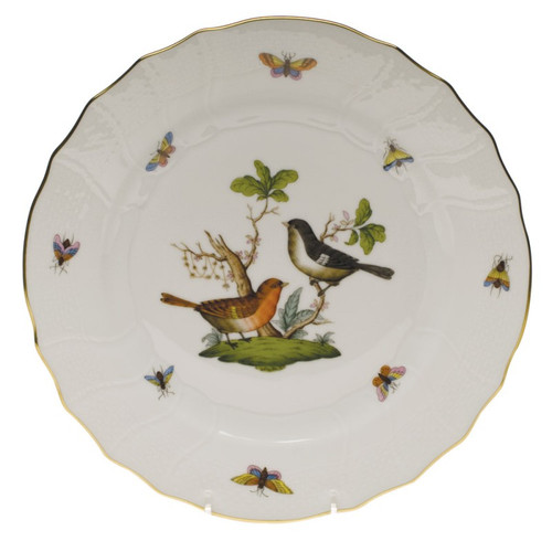 Herend Rothschild Bird Dinner Plate - Motif 05 10.5 inch D