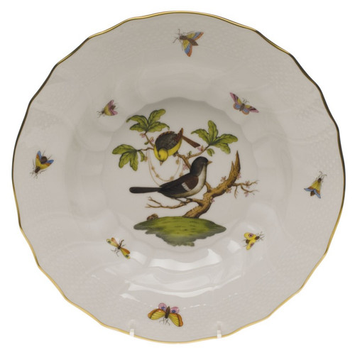 Herend Rothschild Bird Rim Soup - Motif 01 9.5 inch D