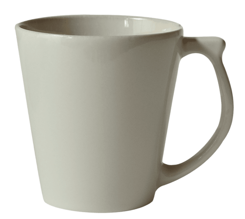 Jars Ceramics Vuelta White Pearl Mug 9.5 oz