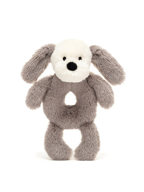 Jellycat Smudge Puppy Ring Rattle