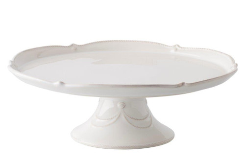 Juliska Berry & Thread Whitewash 14 inch Cake Stand