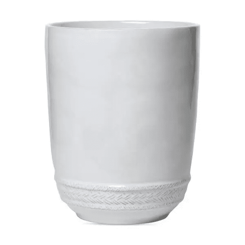 Juliska Le Panier Whitewash Wastebasket